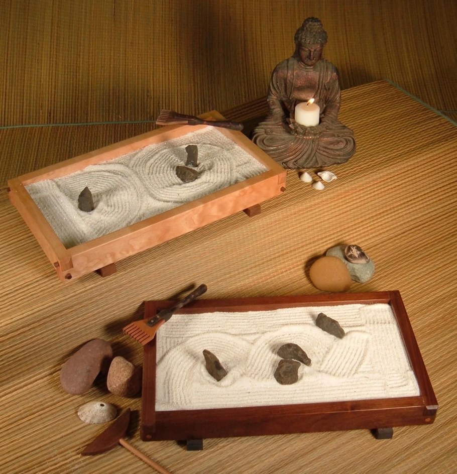 Японский сад песок