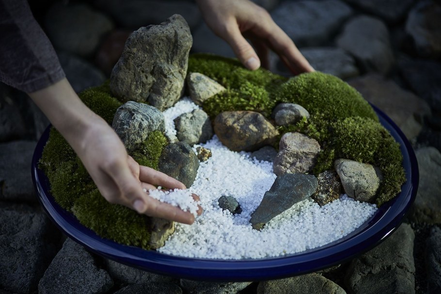 Миниатюрный сад камней