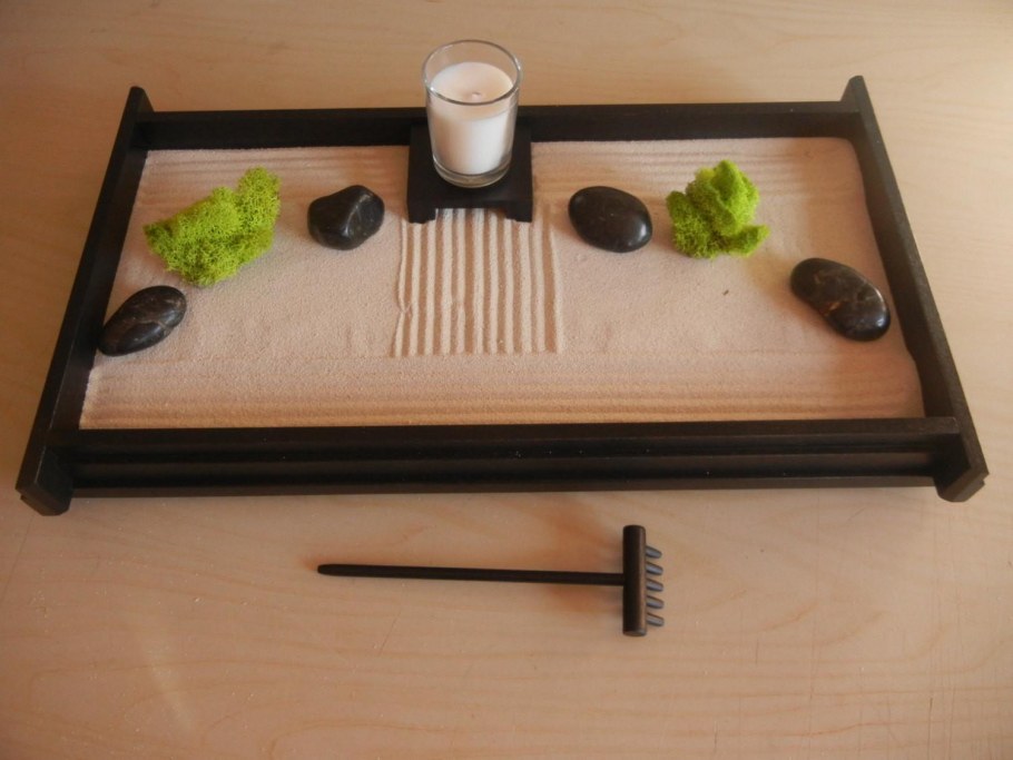 Сделать самой сад дзен