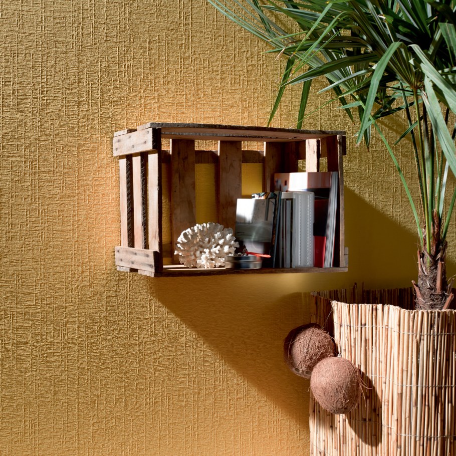 Обои под покраску в интерьере