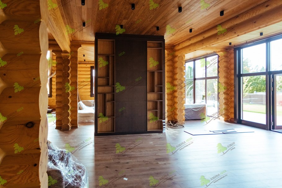 Отделка деревянного дома