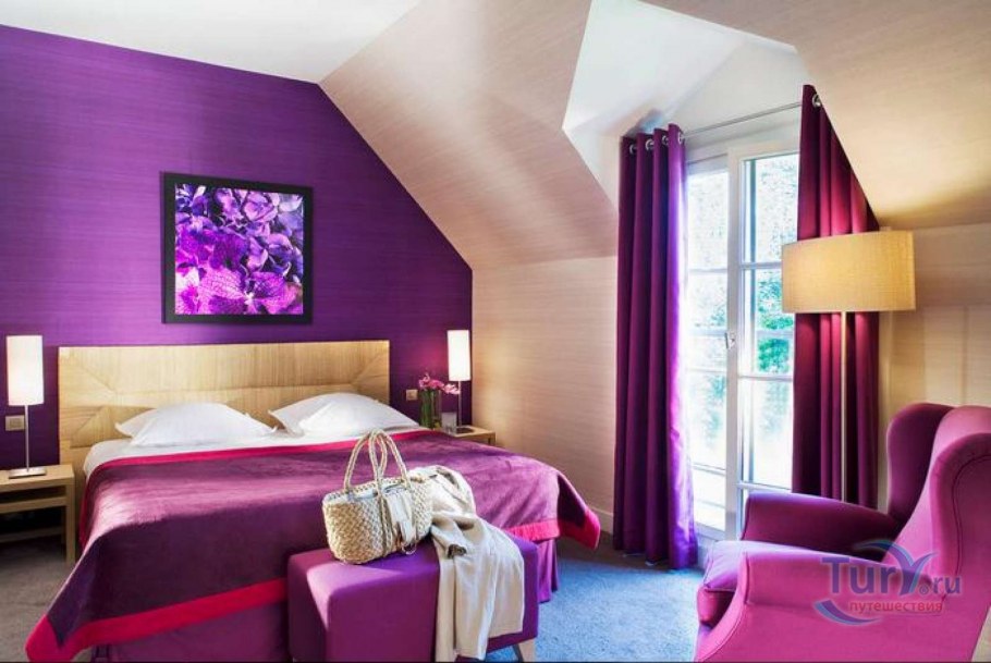 Мансарда в сиреневом цвете