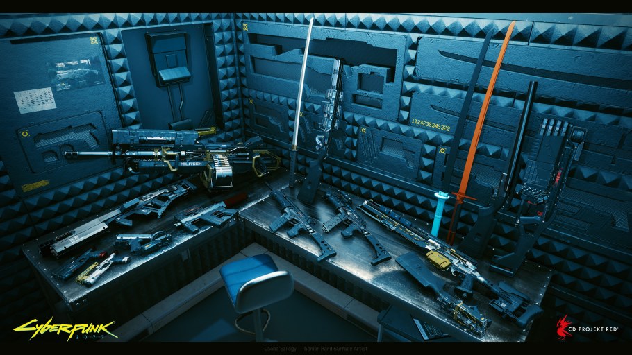 Cyberpunk 2077 дробовик