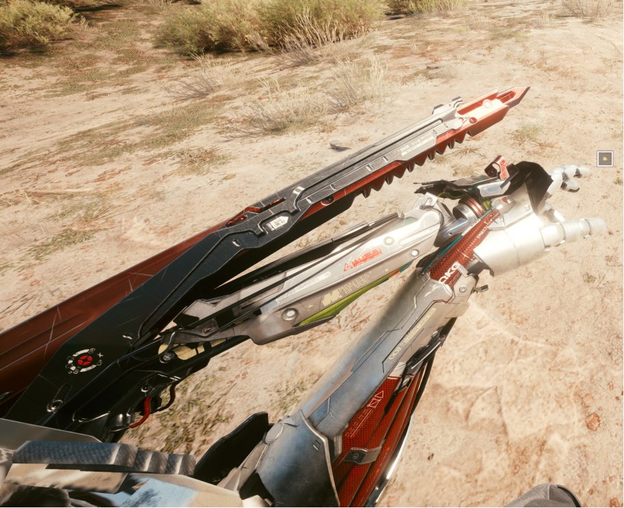 Оружие Cyberpunk 2077 Smart Gun