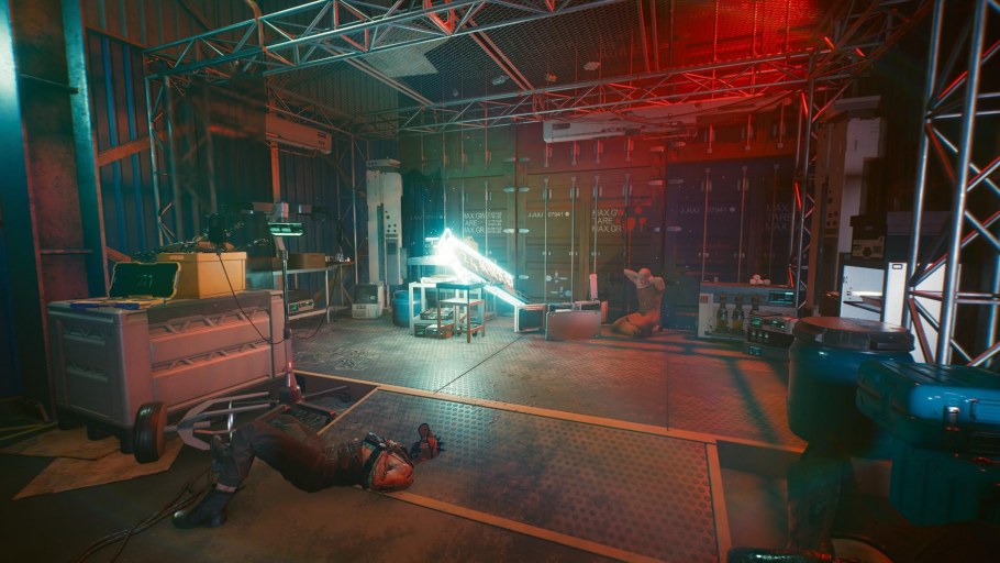 Горшок киберпанк