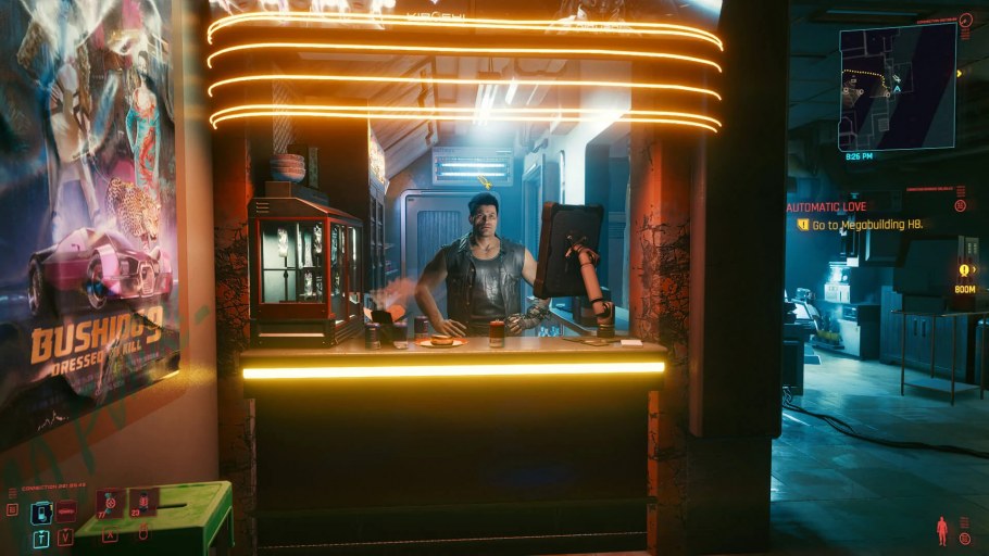 Киберпанк арт квартира