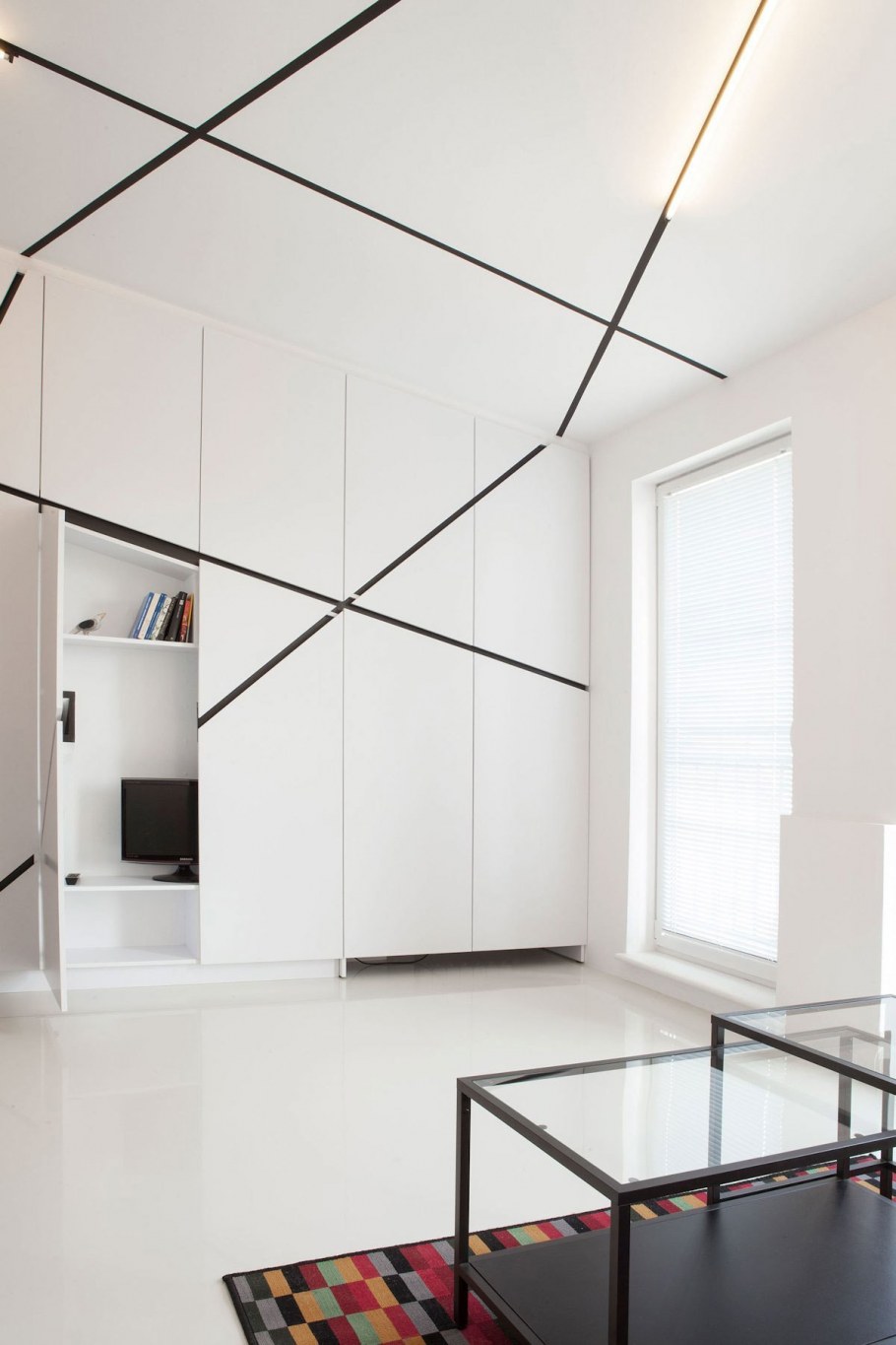 Геометрические линии в интерьере