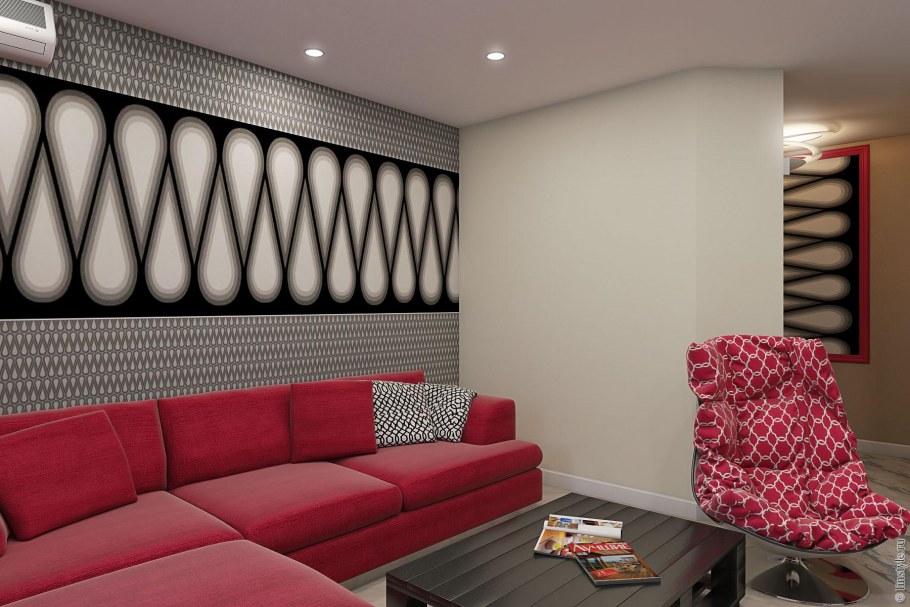 Бодрящий интерьер