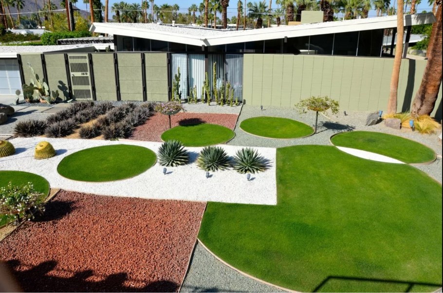 Сад в стиле Модерн