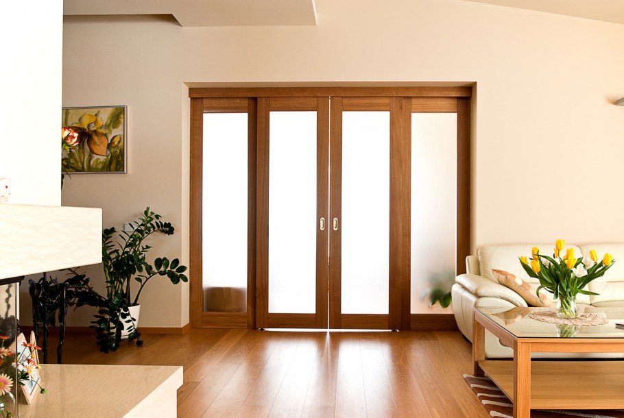 Double Pocket Doors