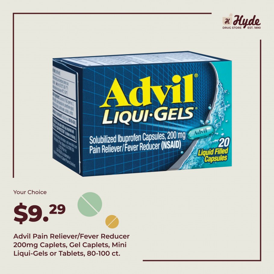 Advil Extra strength Liqui Gels таблетки 400mg