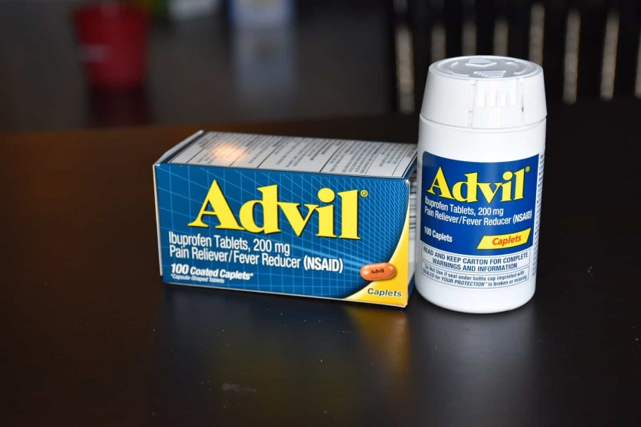 Advil Coated Tablets Pain Reliever and Fever Reducer, Ibuprofen