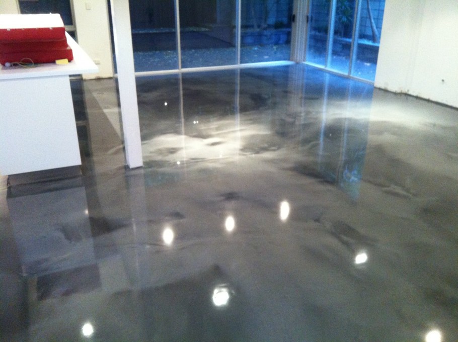 Прозрачный полимерный пол