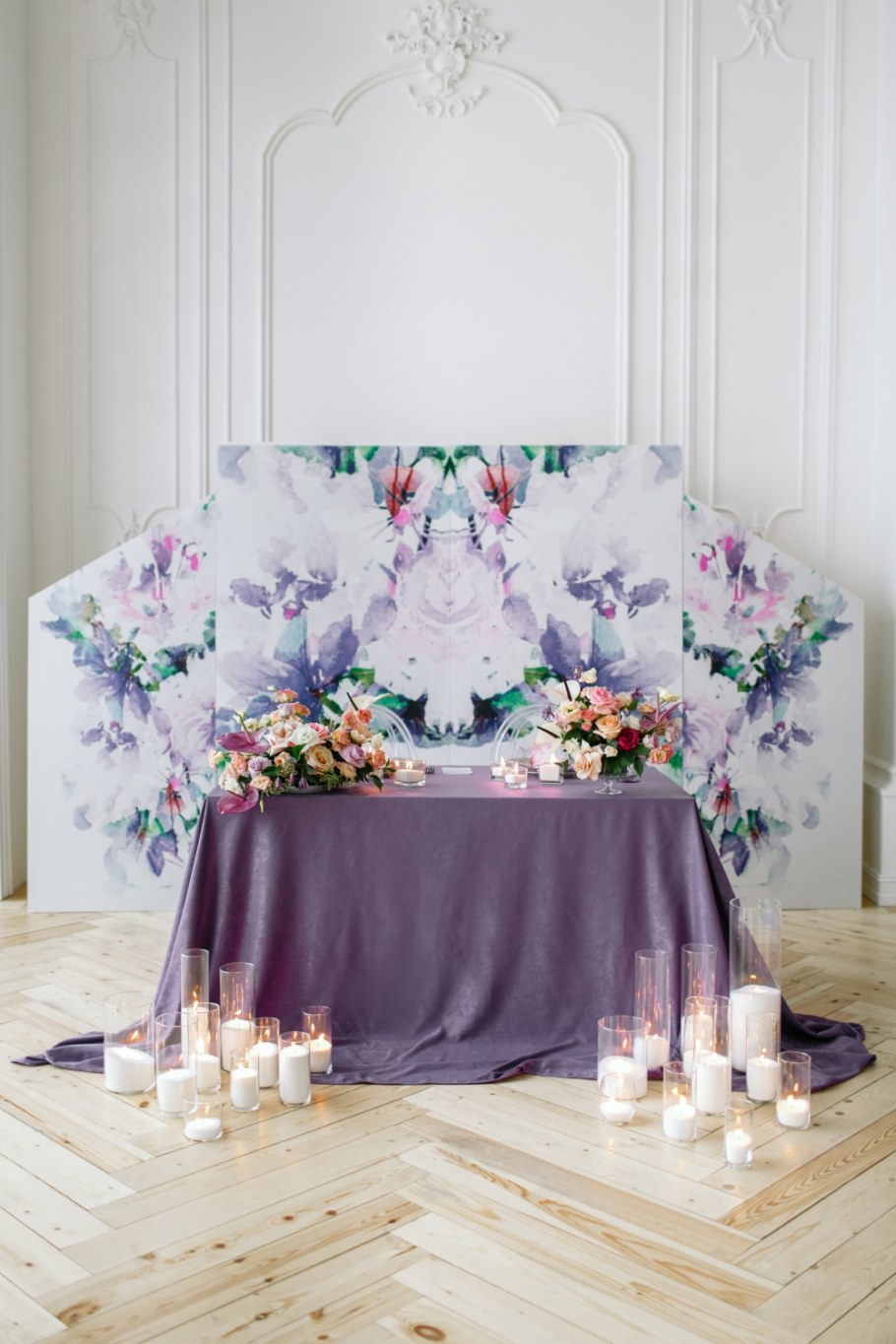 Свадьба в фиолетовом цвете