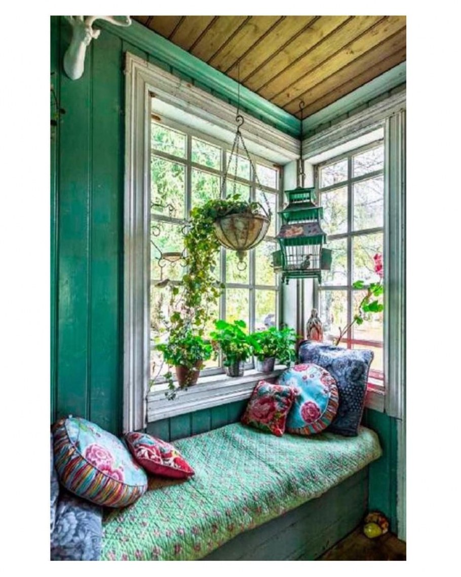 Дачный домик в стиле бохо