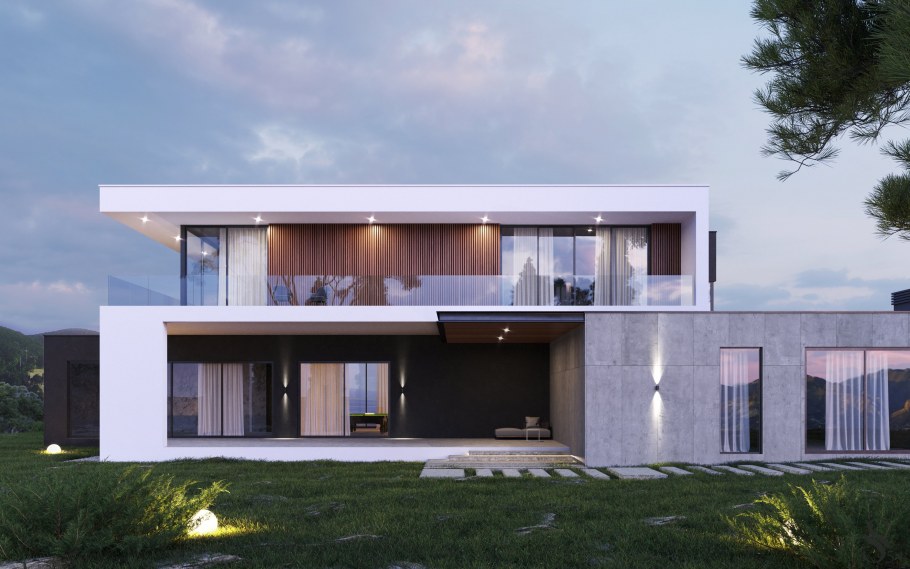 Современный дом