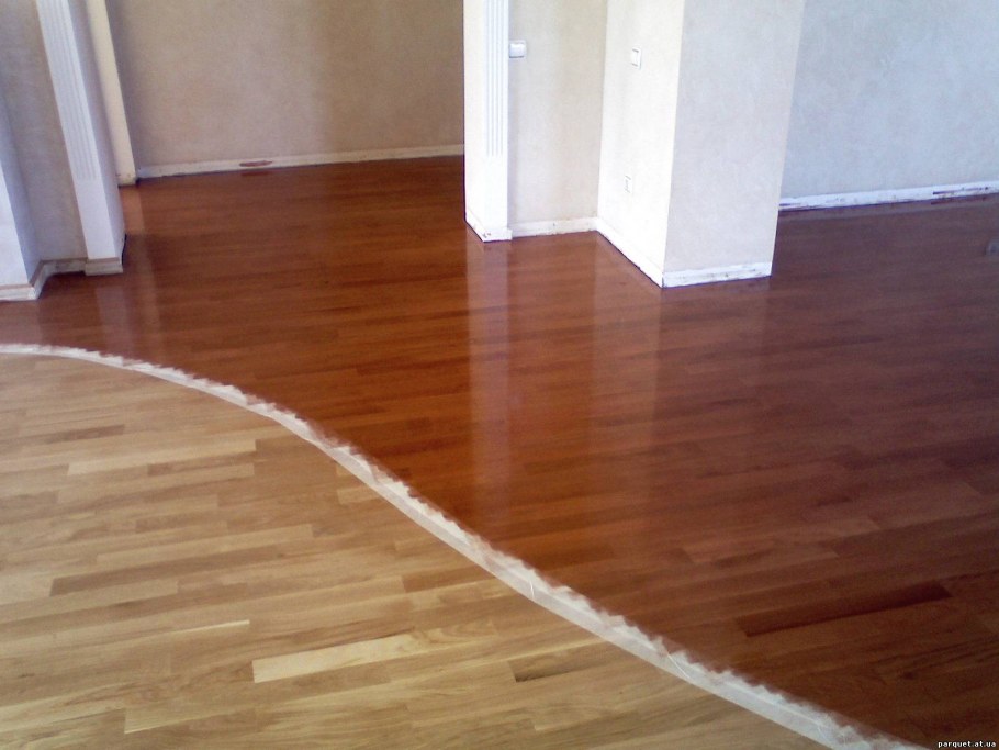 Разный ламинат в одной комнате
