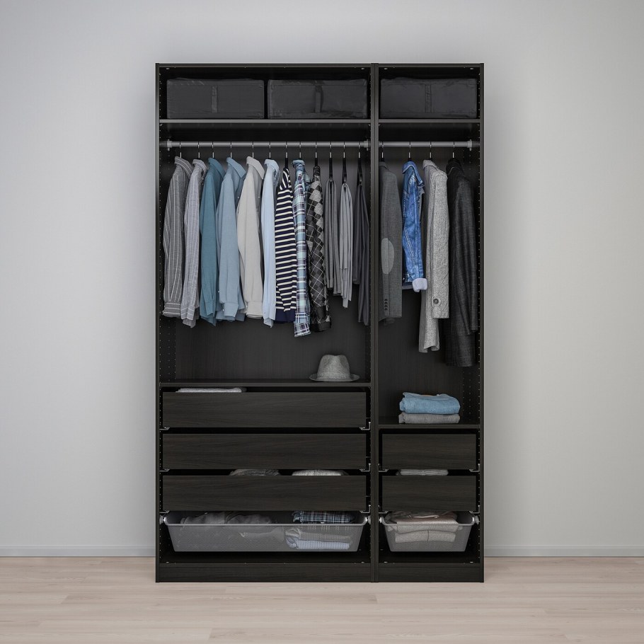 Встроенный гардероб в спальне