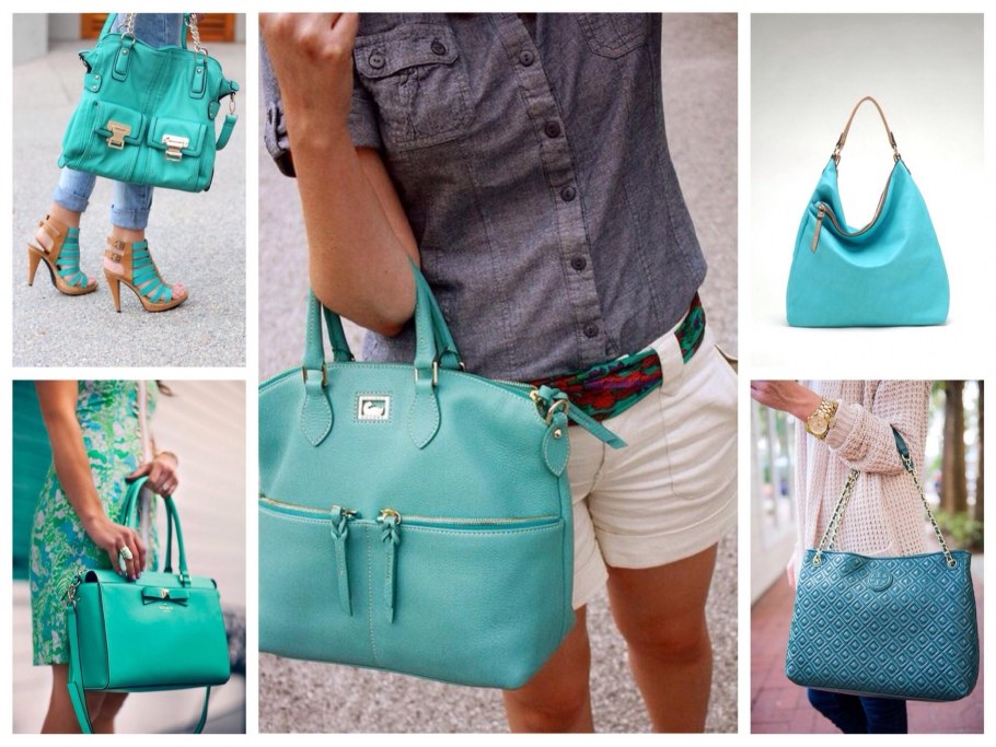 Палитра желтый бирюзовый