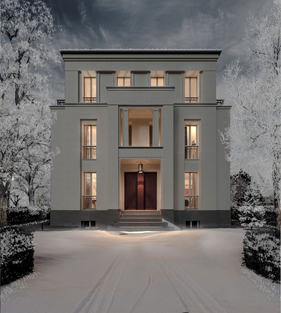 ТОПДОМ экстерьер неоклассический