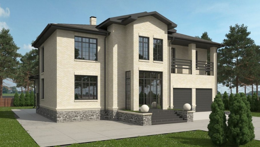 Проект домов и коттеджей в стиле Неоклассика