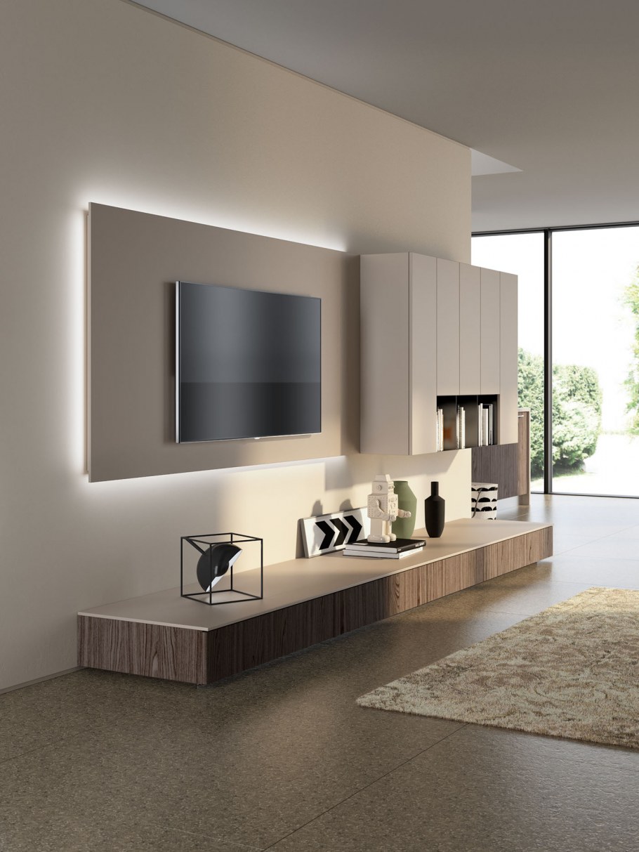 Телевизор в интерьере Минимализм