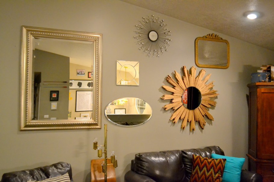 Зеркало круглое