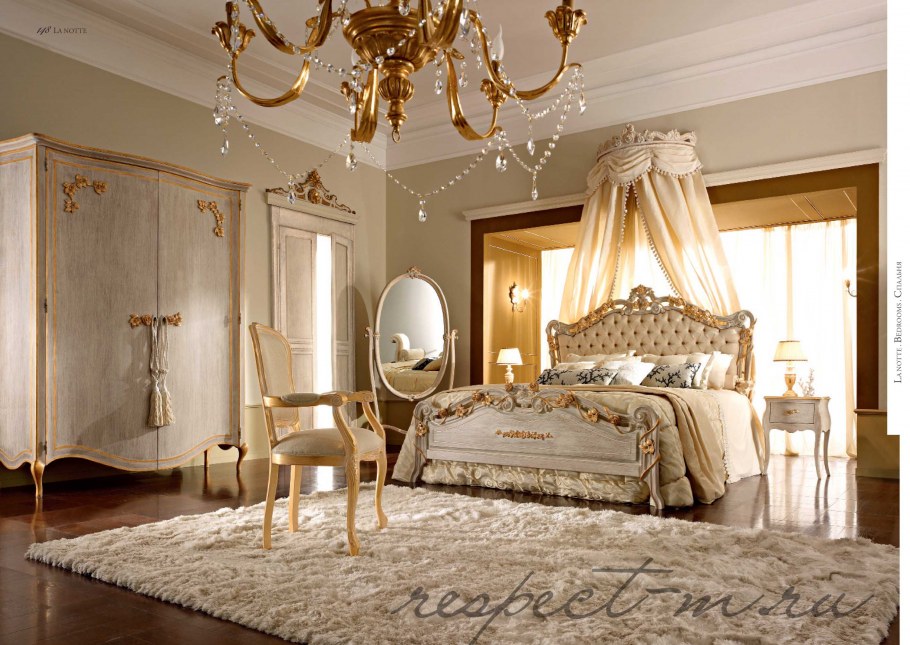 Шикарный спальный гарнитур