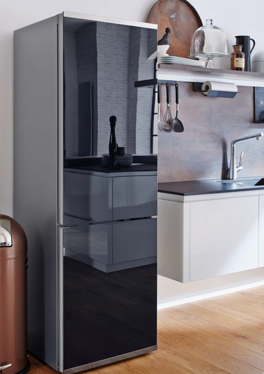 Кухни серебристого цвета