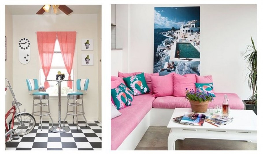 Пин ап стиль в интерьере квартиры