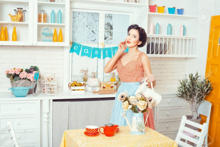 Кухня в стиле ретро Американ Дайнер