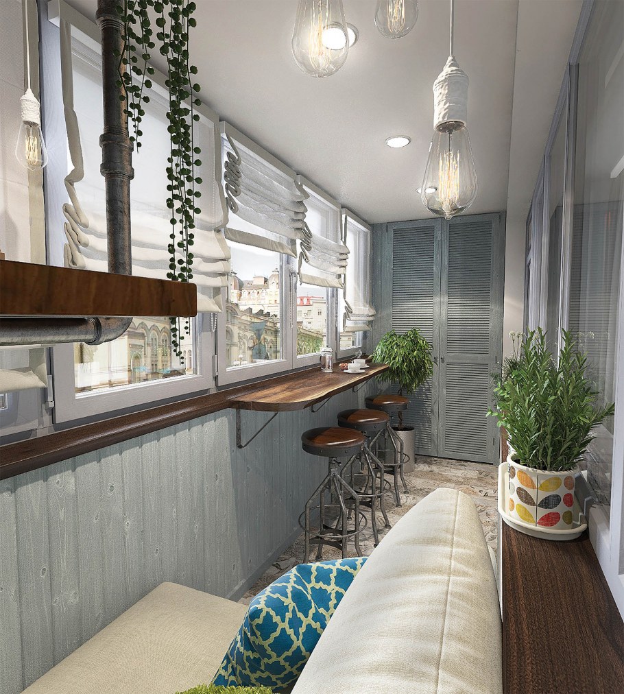 Мини бар на лоджии