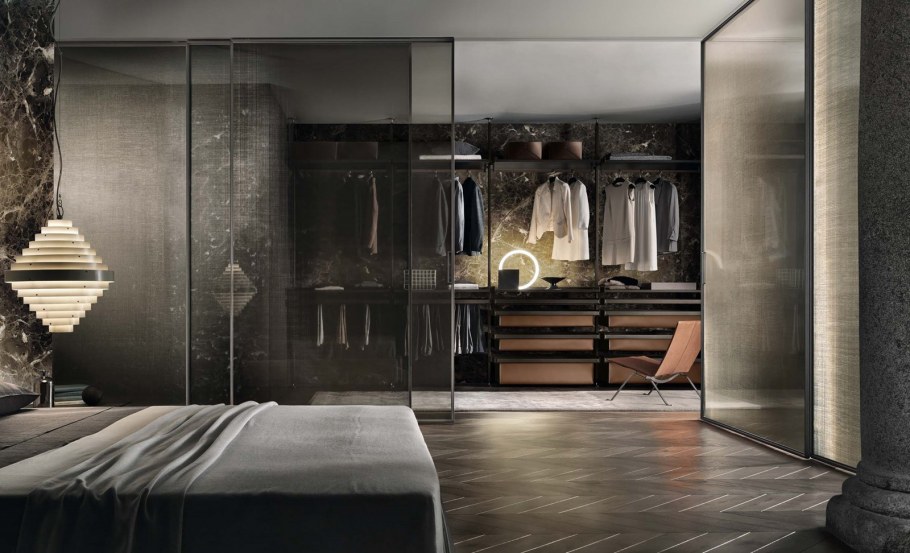 Спальня с мрамором