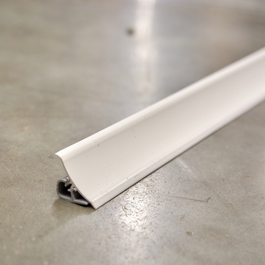 Плинтус для столешницы ар-120 белый матовый