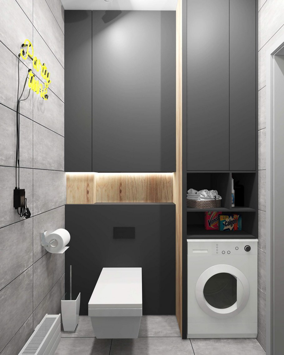 Туалет 1.5 кв.м