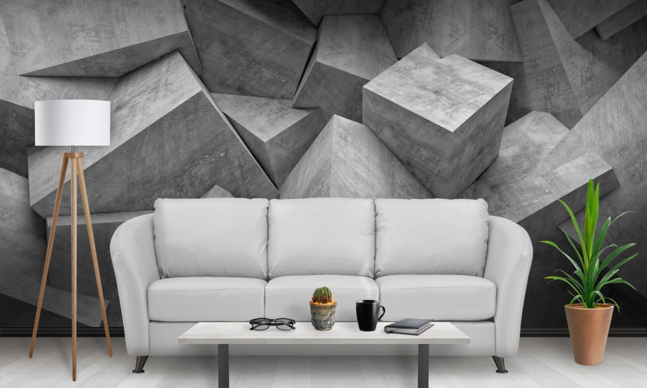 Фотообои 3д Кубы