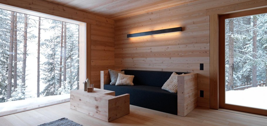 Евровагонка в интерьере дома