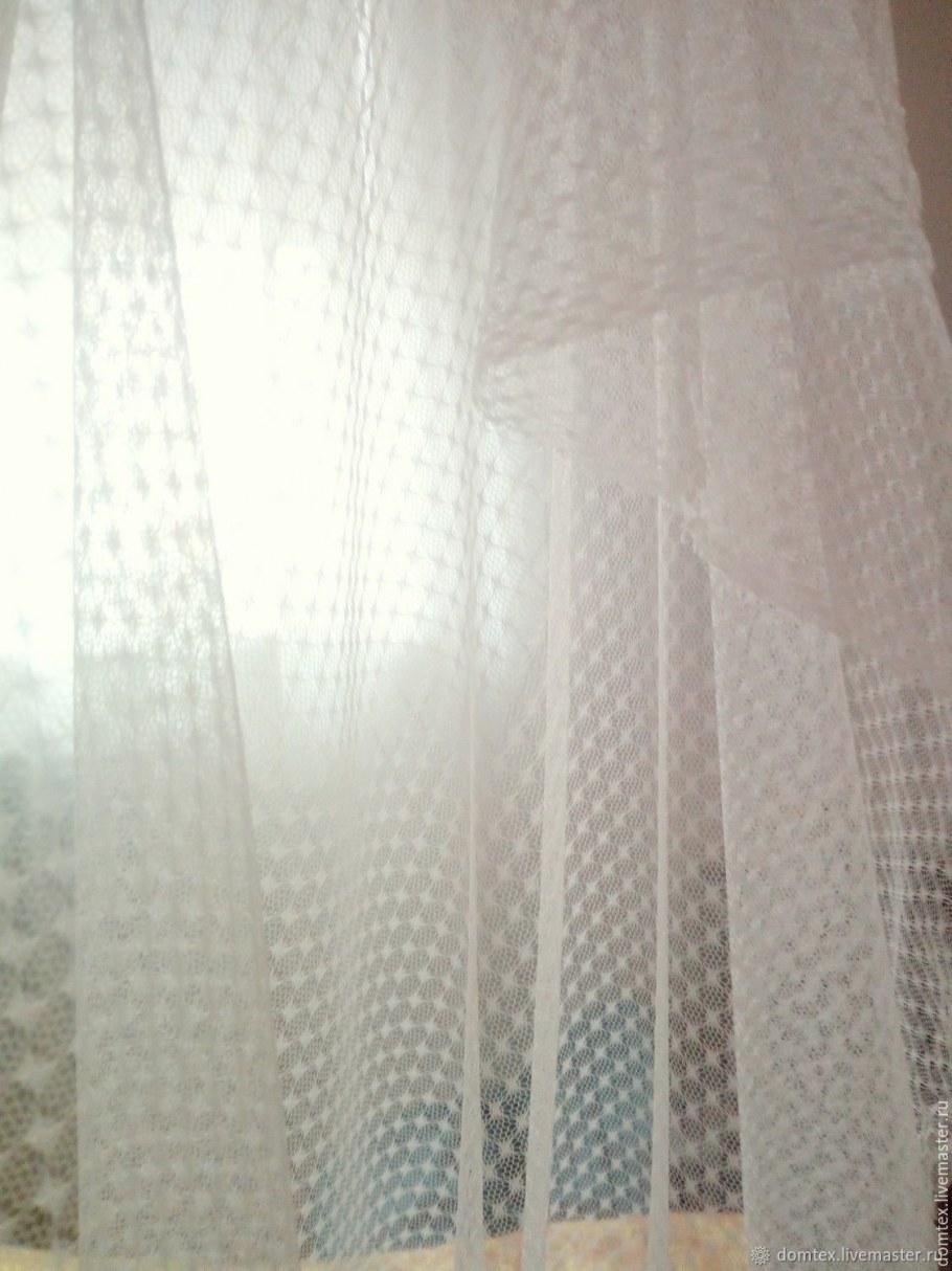 Тюль сетка в интерьере