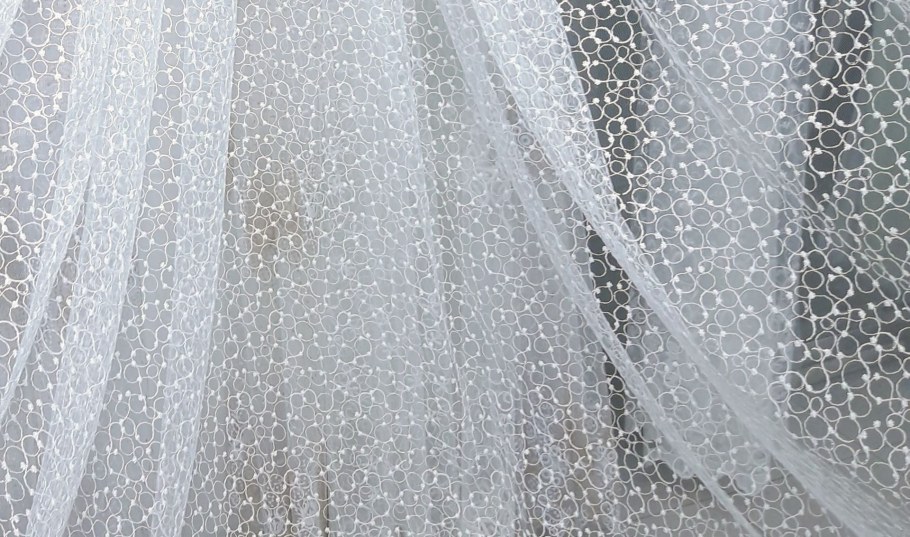Тюль турецкая сетка