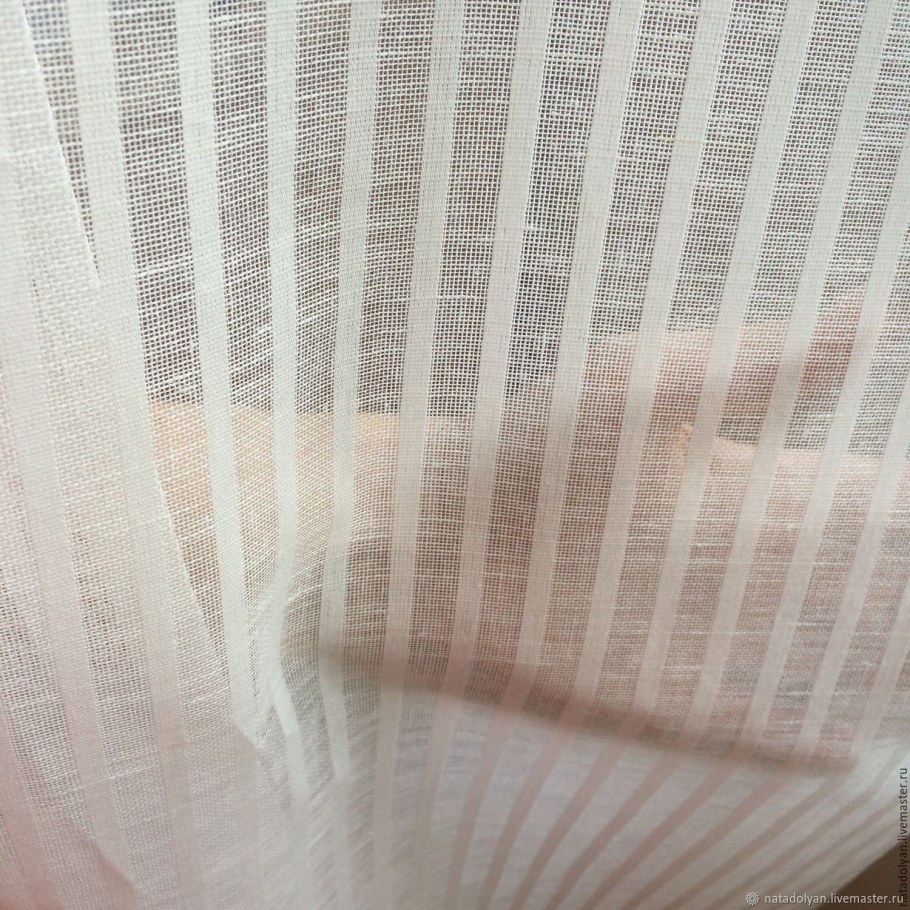 Льняная сетка для штор