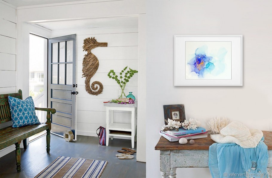 Дверь в стиле моря