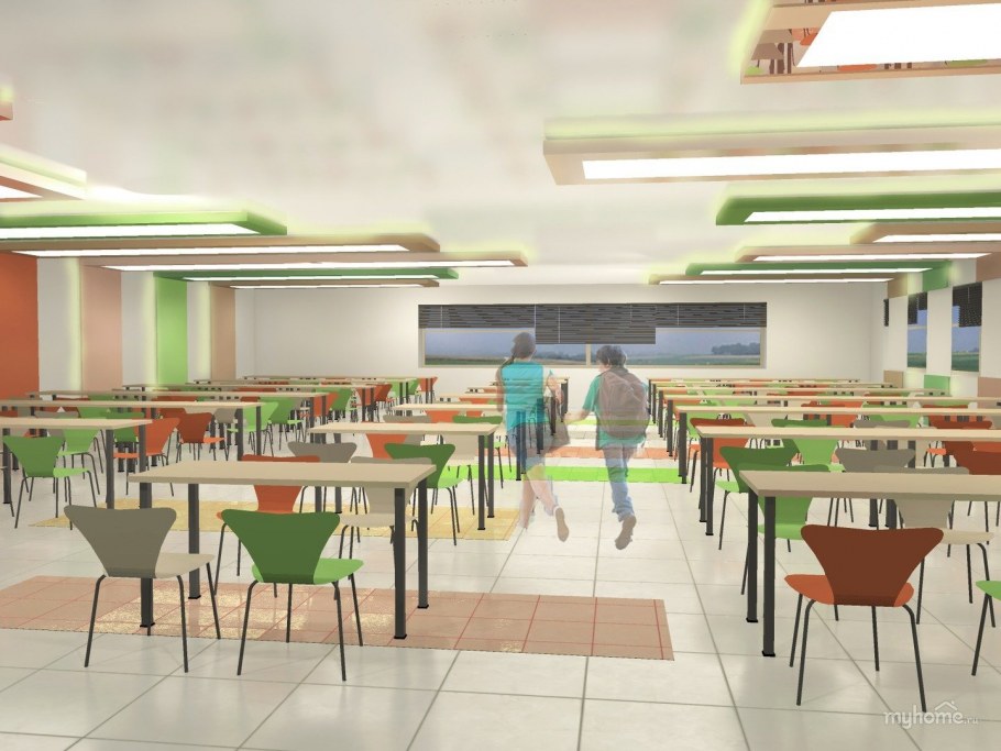Современная Школьная столовая