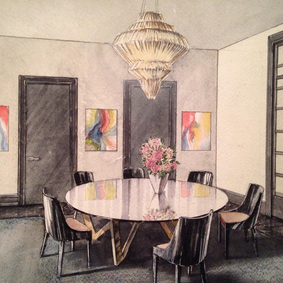 Сферическая перспектива интерьера