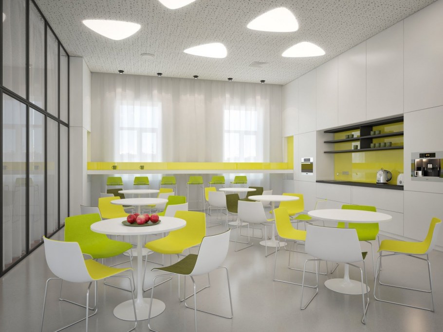 Интерьер обеденного зала