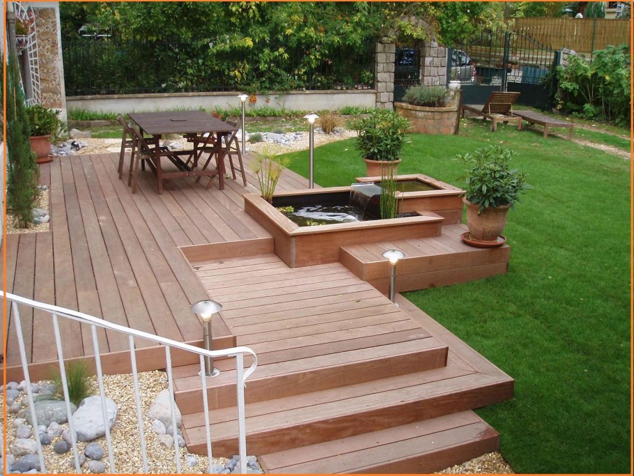 Деревянный настил