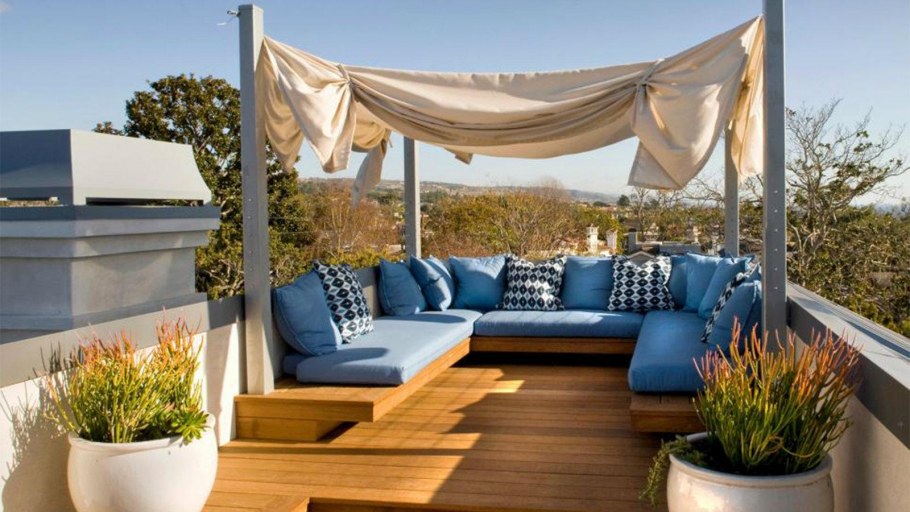 Просторные террасы