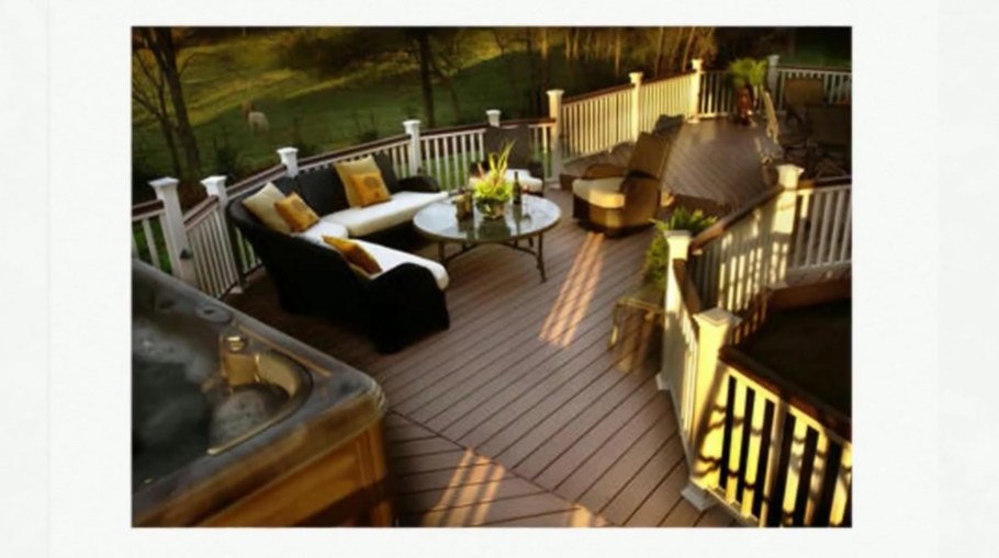 Красивые веранды из палубы