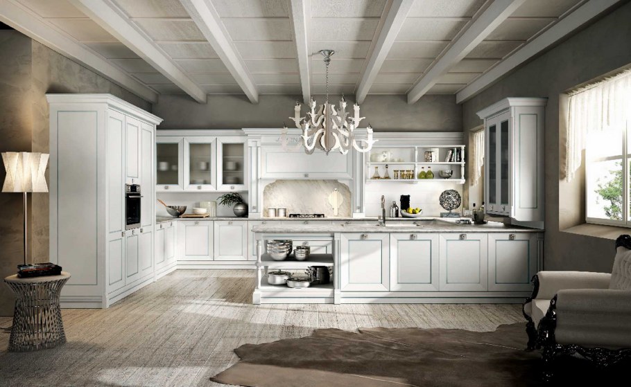 Кухня Cesar белая