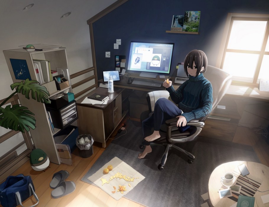 Гостиная комната арт