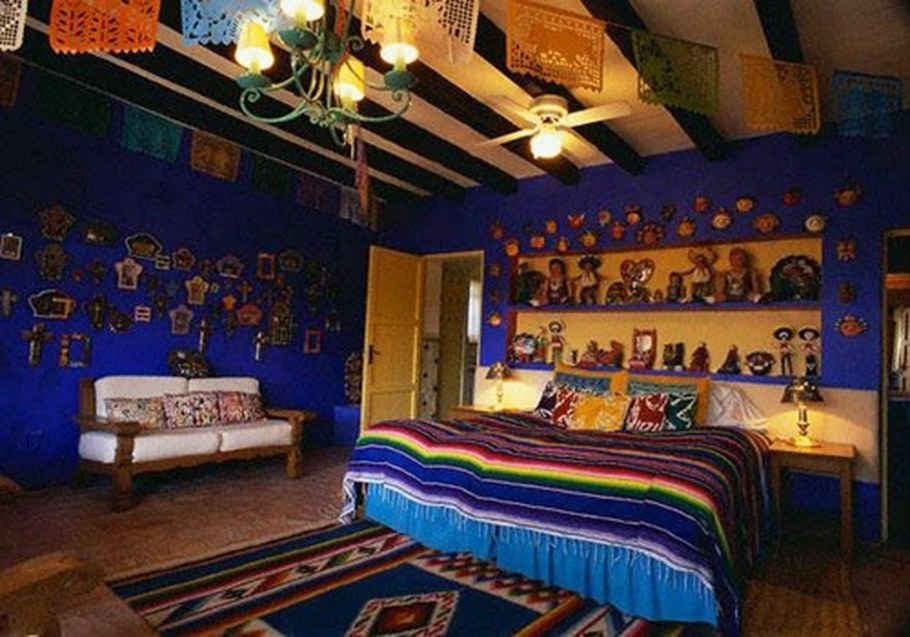 Интерьер в стиле этно Мексика